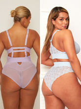 Tutti Threesome Lace : Blue Lavender